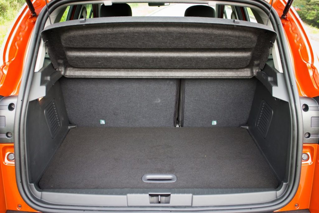 Trunk of an SUV